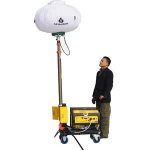 Inflatable Balloon Light Tower 1*1000w Metal Halide or 250W LED widely used for outdoor portable lighting