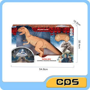 infrared rc dinosaur with light and sound plastic B/O animal model