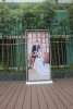 Innovative advertising equipment the display stand roll up banner poster board