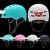 Import Intelligence Bike Helmets riding motorcycle bicycle helmet PC Shell+EPS materials with LED light from China