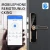 Import Intelligent Combination Lock Wholesale Apartment Rental Wooden Door Indoor Tuya Ttlock Electronic Fingerprint Lock from China