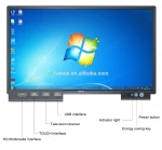 Interactive Education Equipment Multi Touch  All In One Smart Flat Panel 55 Inch Whiteboard