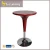 Import Italian design ABS high gloss metal chrome leg bar table chairs dining table from China