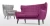 Import Italy Style Sigh Back Sofa Furniture from China