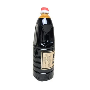 Japanese high quality black organic fermented soy sauce especially for sushi and sashimi