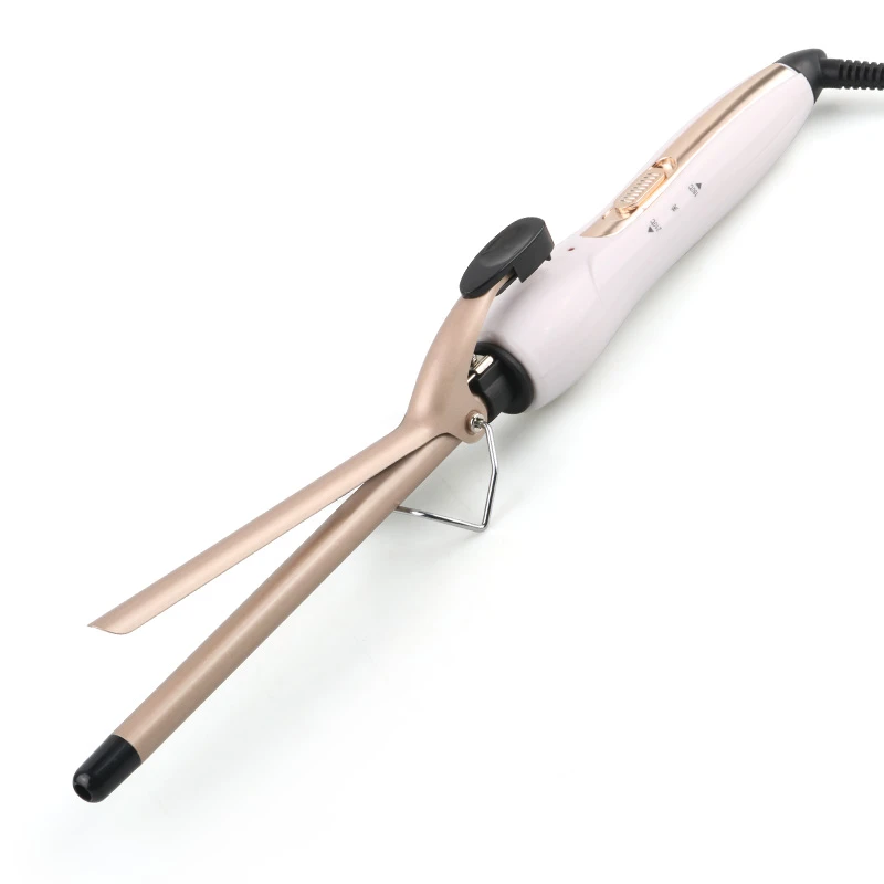 JINDING X836 Digital Display Mini Curler 9mm Curly Hair Stick Super Thin Electric Roller Hair Curler Hair Curling Tools