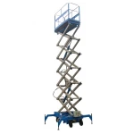 KCRANE Outdoor Lift Table Mobile Hydraulic Scissor Lift Platform 4m/6m/8m/10m/12m/14m/16m