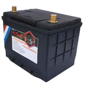 Kepworth hot sale high quality deep cycle cheap 65D23L 65D23R 12v 1100CCA start lifepo4 lithium car battery for truck bait boat