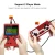 Import Kids Adult Handheld Game player with gamepad two people play same time 400 in 1 game big battery 1020mah from China