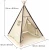 Import kids Baby Indoor  Dollhouse pine wood  toy tents  outdoor play  Indian  tepee  Tents  Children  high  indian  Teepee Tent from China