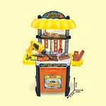 Kids real tool set toy with safety helmet