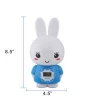 Kids Smart Cartoon rabbit Early Education WiFi wireless Control TF Companion Learning Robot machine with silicone teether ear