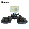 KingMa Hot-selling Accessories Low Angle Removable Suction Cup Tripod Mount 3x Suckers Fixation For Action Camera