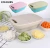Import kitchen accessories gift set multifunctional slitting planer rectangular collapsible foldable silicone cutting board colander from China