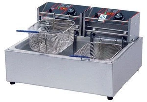 Kitchen Equipment Commercial Stainless Steel Automatic Industrial Electric Deep Fryer