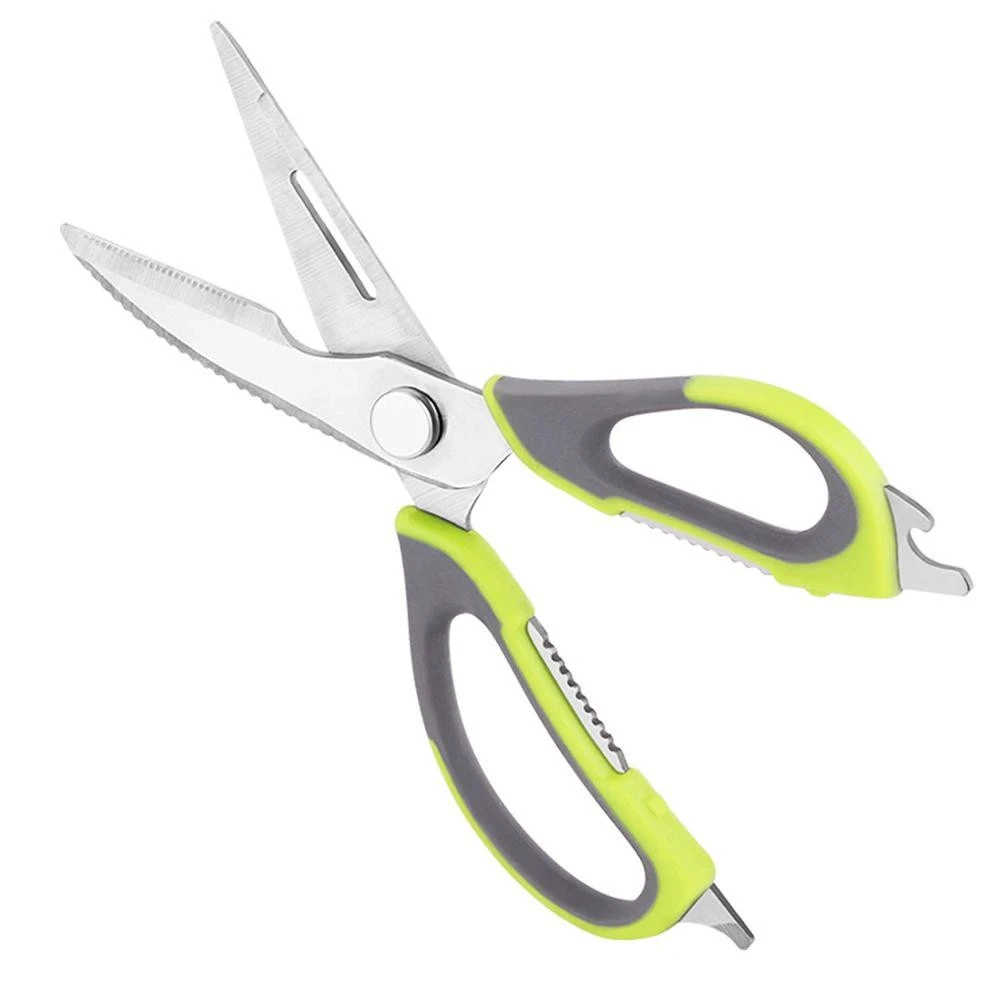 Kitchen Scissors with Magnetic Holder Stainless Steel Multifunction Heavy Duty Kitchen Shears