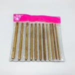 Knitting tools crochet hook bamboo knitting needles for hand craft knitting