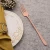 Import Korean Style Rose Gold Stainless Steel 304 Tanium Forks from China