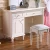 Import Korean wood  dresser with mirror make up table for home/shop Cosmetic Cabinet in Bedroom from China