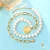 Import KRKC 2021 Luxury custom gold plated women baroque big pearl necklace jewelry natural white freshwater pearl necklace from China