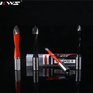 KWS TCT Solid Carbide Through Hole Boring Bits for Wood