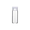 LanJing Shell vials Clear laboratory Glass bottles with Plastic plug Stopper