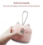 Large capacity milk powder can go out portable multi-functional milk powder box sub packed milk powder case auxiliary food box