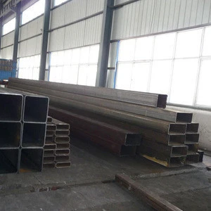 Large diameter low carbon Prime Quality Hollow ERW Black Square Steel pipe