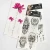 Import Large Flower Temporary Tattoos Sexy Body Tattoo Sticker for Women Girl for Arms Legs Shoulder or Back from China