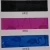 Import Laser design F3124 holographic synthetic PVC leather knitted backing fabric waterproof and durable use for bag and decoration from China