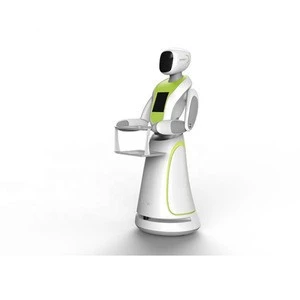 Latest high quality china robotics service robot waiter robot for hotel restaurant