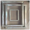 L&D Silk screen printing aluminum frame with mesh/aluminum frame without mesh