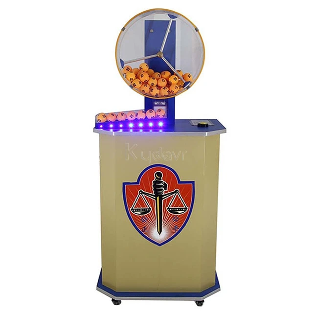LED light bingo machine lottery games bingo balls set lucky draw lotto lottery game machine