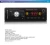Import LED screen car radio fm function for car audio sx4 mp3 stereo player in Car from China