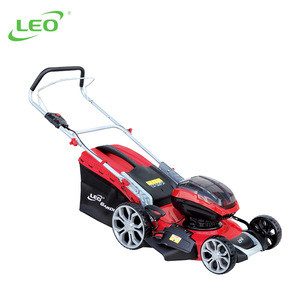 LEO Garden Eleltric Tools Hand Cordless Battery Powered Lawn Mower