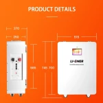 LI-ENER OEM lithium Batteries for Solar System 10Kwh 11Kwh 15Kwh 48v 230ah battery Solar Power System Super Capacitor Battery