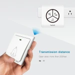 Linptech G1 doorbell viewer ding dong door bell US Plug
