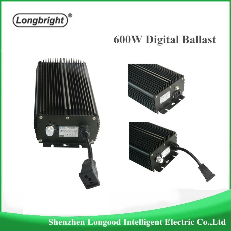 LONGOOD High Quality electronic ballast120-240v 600w 1000w Digital Ballast for Indoor Growing