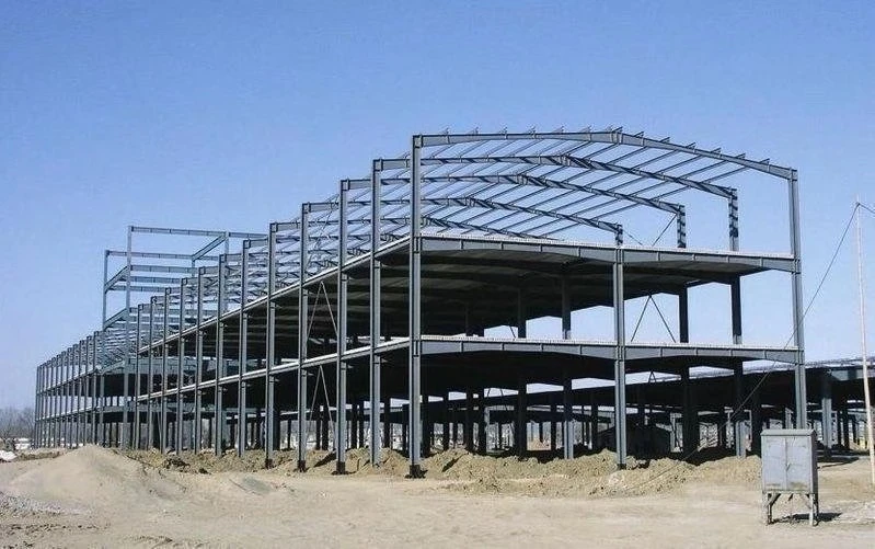 low cost industrial eps sandwich steel structure building for steel structure warehouse/workshop/factory building/farm Shed