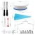 Import Low MOQ 223 PCS and More Than 100 PCS Complete Cake Baking Supplies Kit Cake Stand Turntable Cake Decorating Tools Set from China