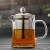 Import Low MOQ Personalized Clear Glass Pyrex Tea Pot With Infuser from China