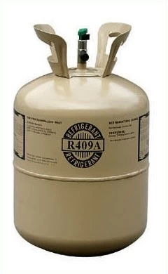 Low pressure steel refrigerant R409A gas cylinder 13.4L gas cylinder