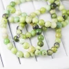 LS-A2729 natural raw 10mm Jade Green Jasper loose beads round gemstone loose beads strands for jewelry making diy