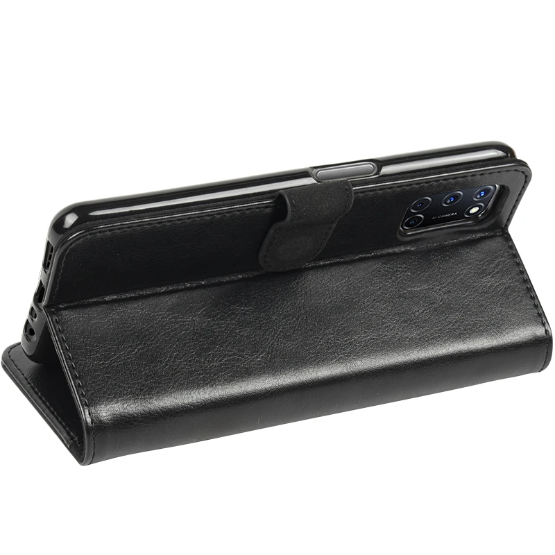 Luxury Design PU Leather Flip Wallet Phone Case Mobile Phone Case Cover With Card Slots For Oppo A52 Case
