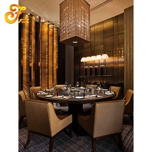 Luxury dining furniture hotel restaurant furniture