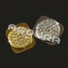 Luxury Mobile Phone Accessories For IPhone5,Diamond Gold Buttons For IPhone5