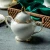Import Made In China Arabic 15Pcs Gold Plated Ceramic Coffee Tea Set With Teapot ,Cups With Saucer from China