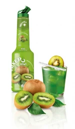 Made in Italy  in a professional speed bottle - Kiwi concentrated fruit puree for cocktails