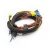 Import Male Female Mini-Fit Jr ATX  Wire Harness Molex Connector Cable Assembly 20 24 pin Wire Harness from China
