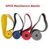 manufacturer custom logo printed latex loop band resistance rubber bands